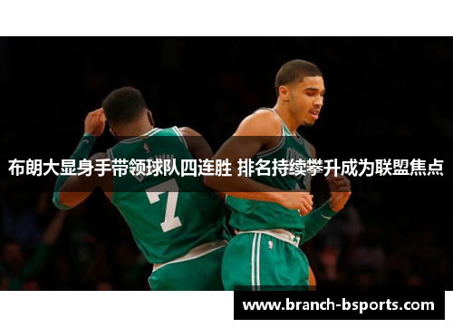 布朗大显身手带领球队四连胜 排名持续攀升成为联盟焦点 布朗大显身手带领球队四连胜 排名持续攀升成为联盟焦点