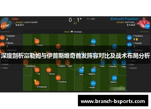 深度剖析富勒姆与伊普斯维奇首发阵容对比及战术布局分析